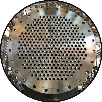 Tube Sheet in Circle